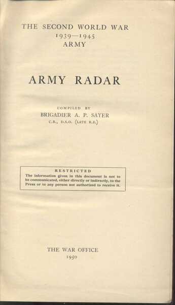 Army Radar