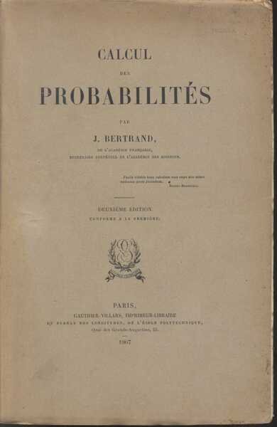 Calcul des Probabilités