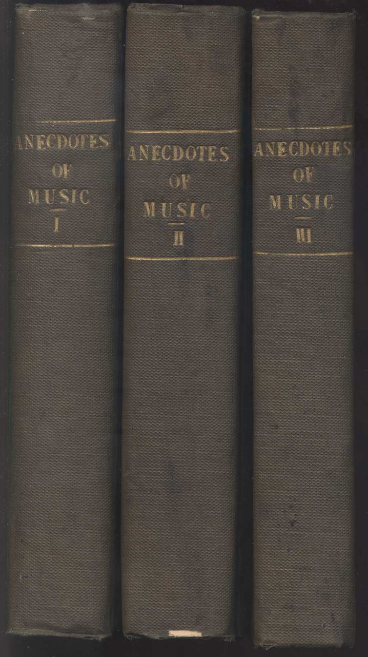 Anecdotes of Music Vol. I-II-III