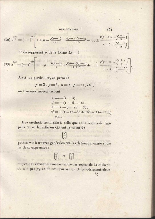 Memoire sur la Theorie des Nombres