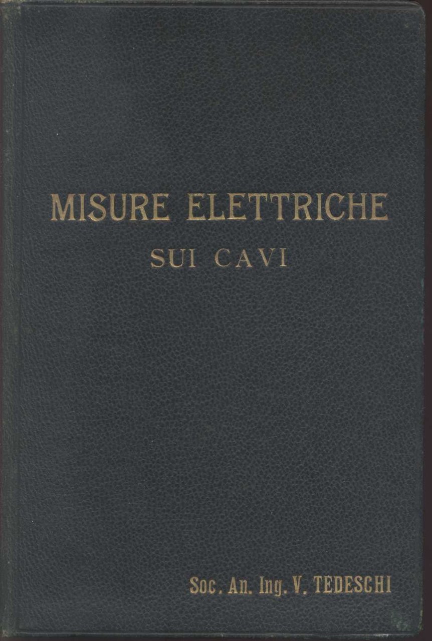 Misure Elettriche sui Cavi