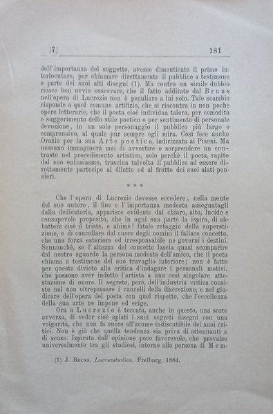 L’Epicureismo di Gaio Memmio, l’amico di Lucrezio. Contributo ermeneutico al …