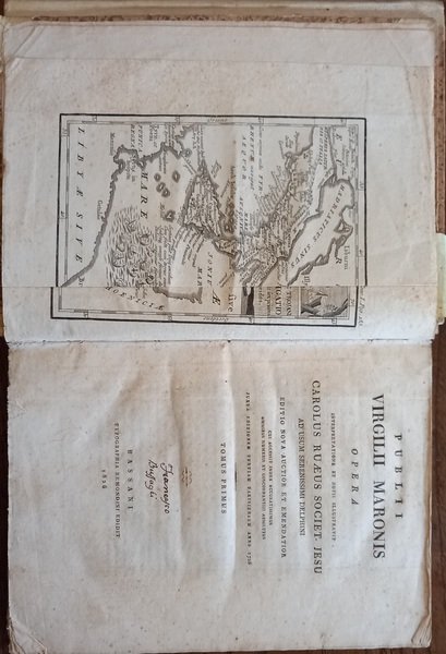 Publii Virgilii Maronis Opera. Interpretatione et notis illustravit Carolus Ruaeus …