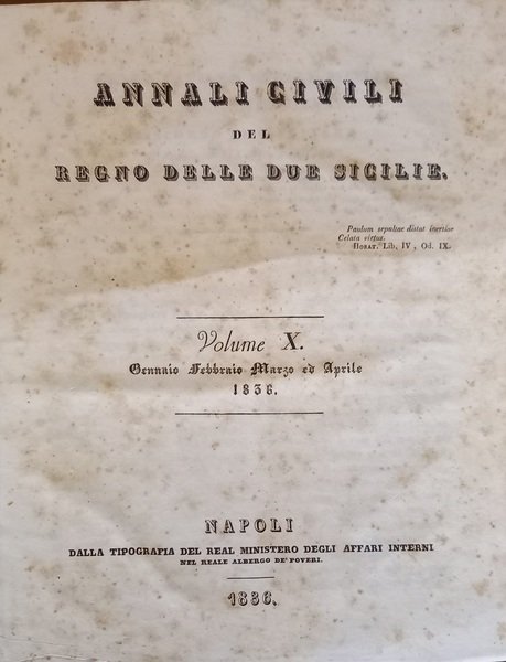 Annali Civili del Regno delle Due Sicilie. Fascicoli XIX e …