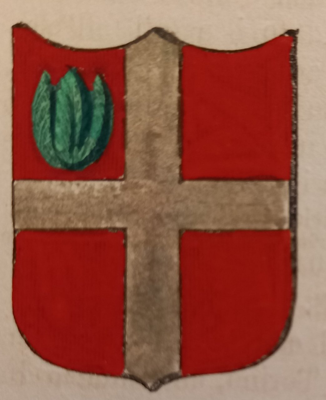 BETTONA (PG). Stemma miniato. 2 pagg. di testo.