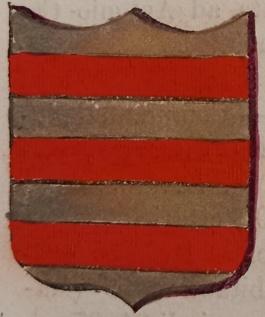 CASTELNUOVO D’ASTI (AT). Stemma miniato. 1 pag. di testo.