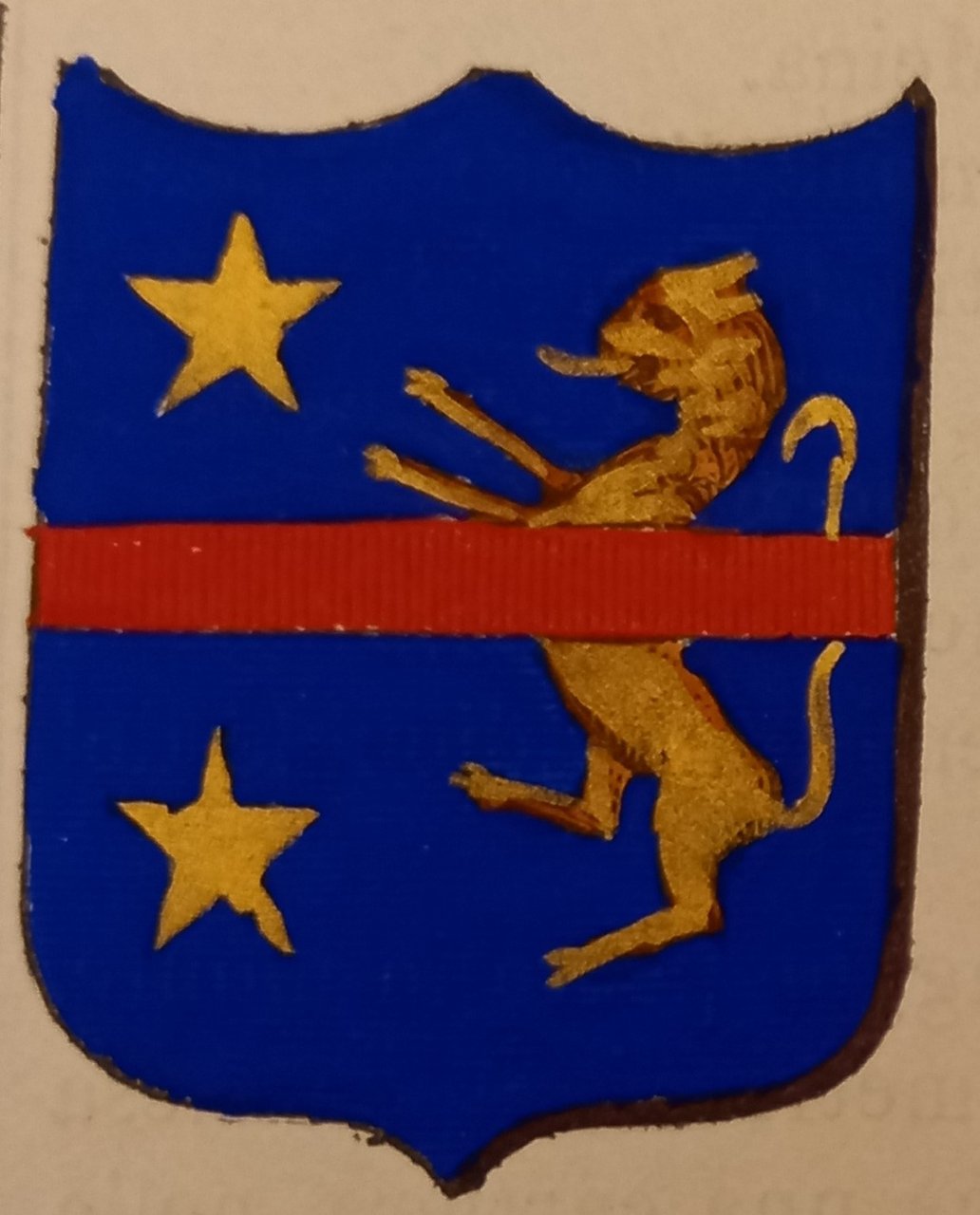 CORDIGNANO (TV). Stemma miniato. 1 pag. di testo. | Immagine principale