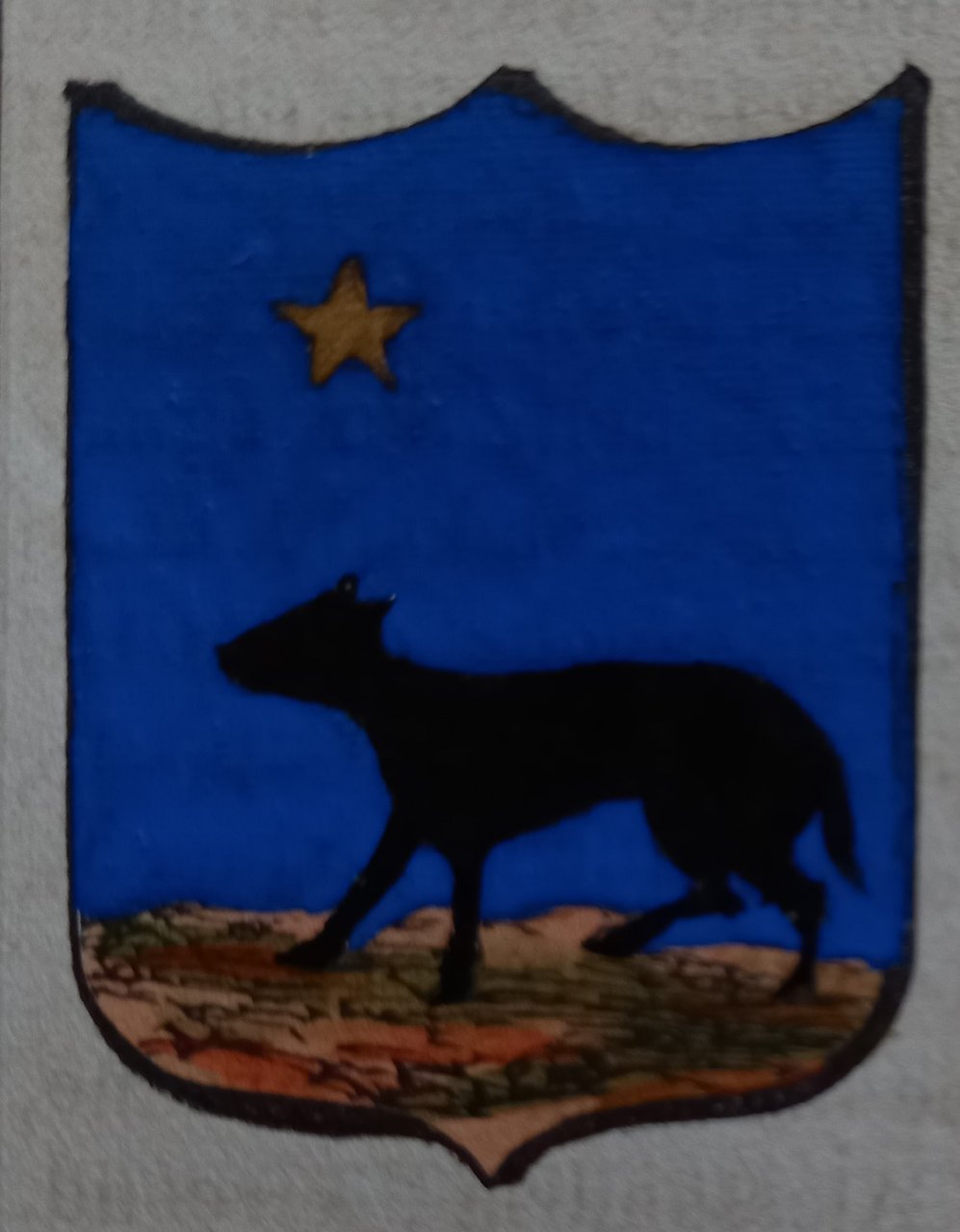 LUPARA (CB). Stemma miniato. 2 pagg. di testo.