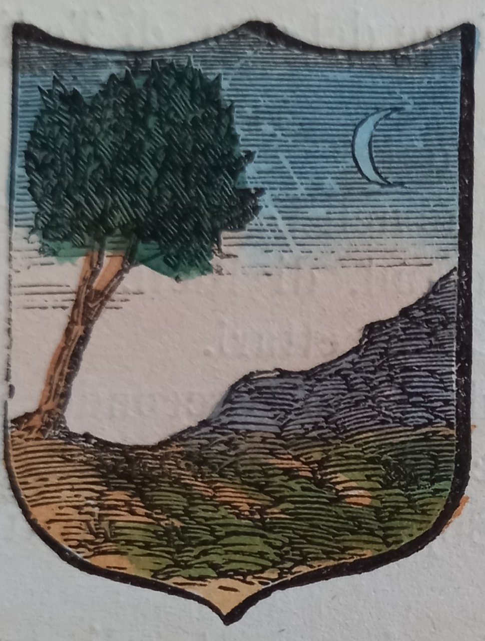 MONTENARS (UD). Stemma miniato. 1 pag. di testo. | Immagine principale