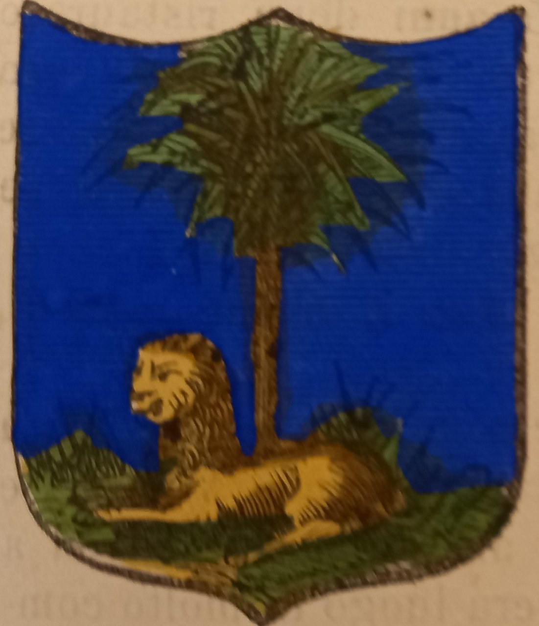 PALMANOVA (UD). Stemma miniato. 2 pagg. di testo. | Immagine principale