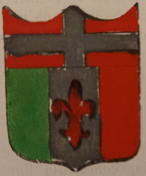 SAN GODENZO (FI). Stemma miniato. 1 pag. di testo.