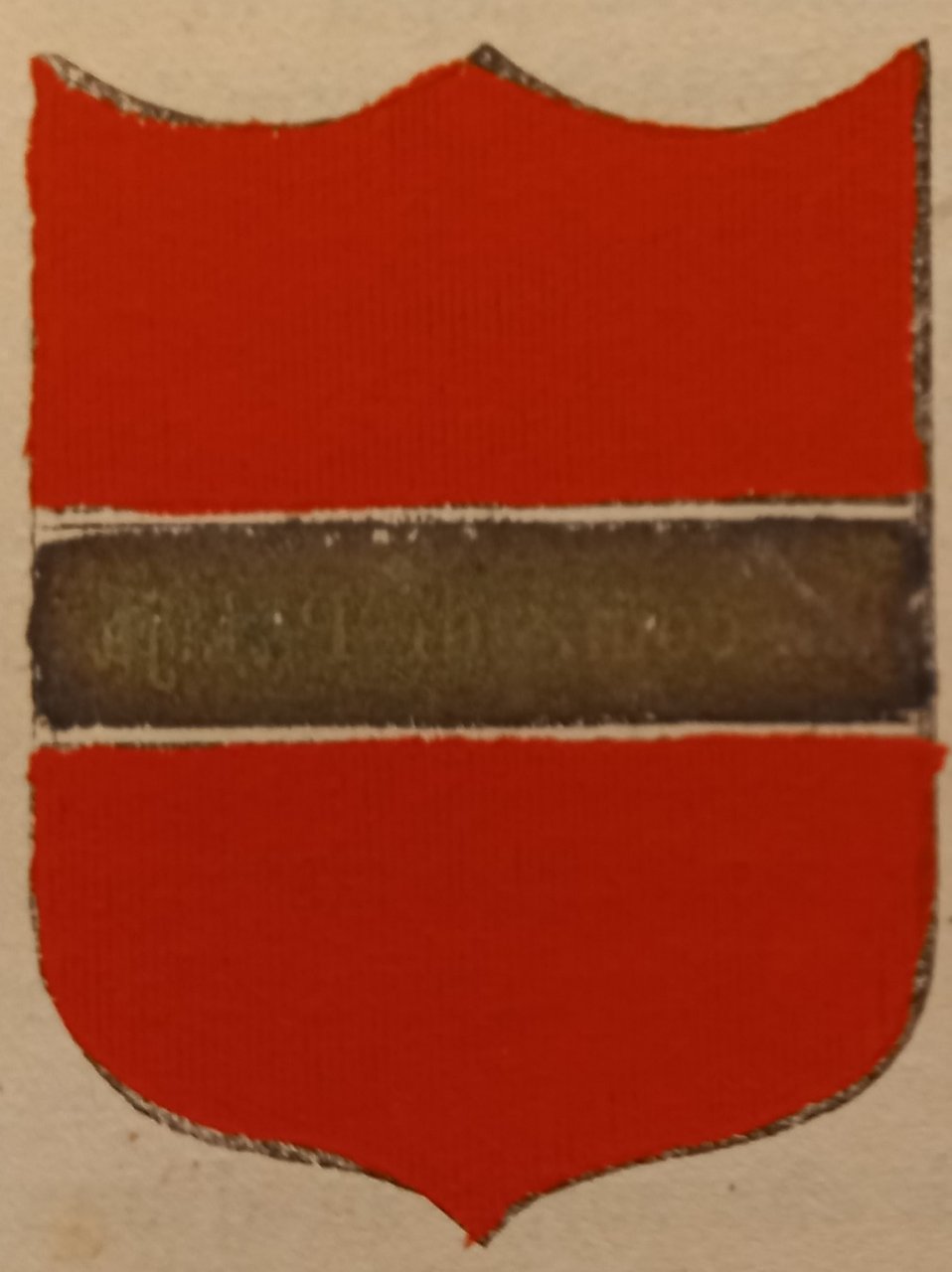 TOLENTINO (MC). Stemma miniato. 4 pagg. di testo.