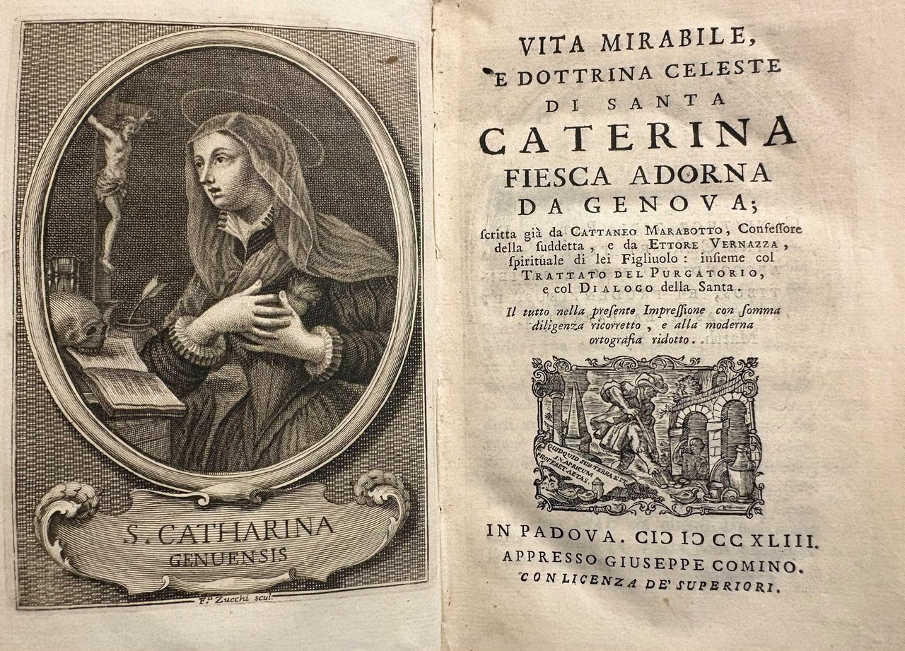 Vita mirabile e dottrina celeste di Santa Caterina Fiesca Adorna … | Immagine principale