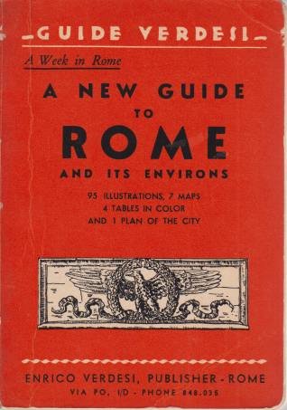 A NEW GUIDE TO ROME AND ITS ENVIRONS