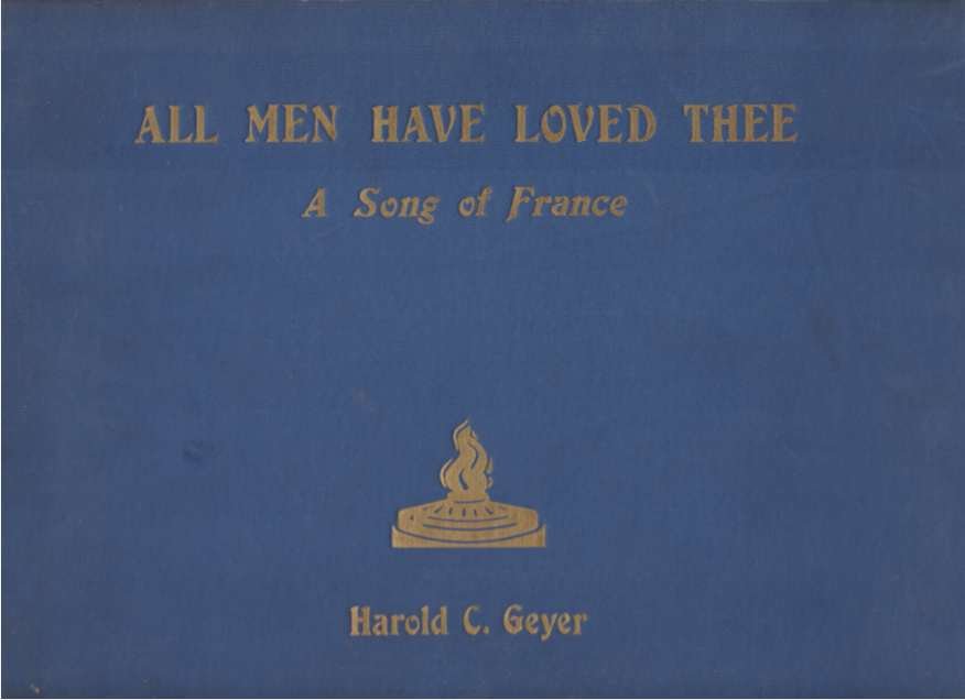 ALL MEN HAVE LOVED THEE A Song of France