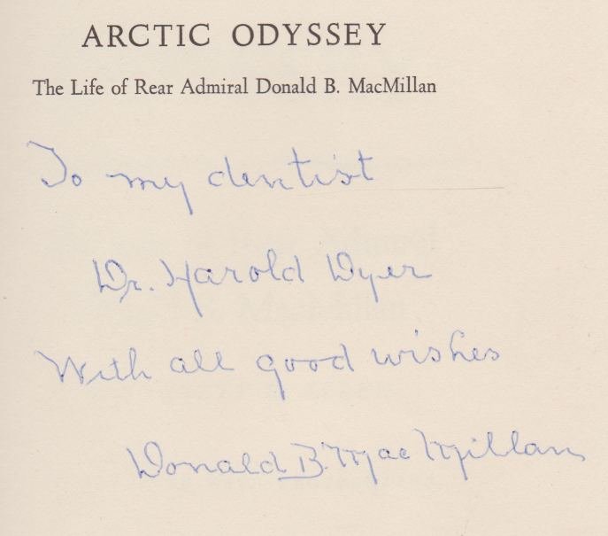 ARCTIC ODYSSEY The Life of Rear Admiral Donal B. MacMillan