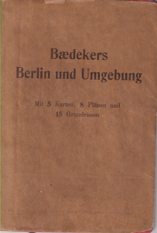 BERLIN UND UMGEBUNG Handbuch Für Reisende