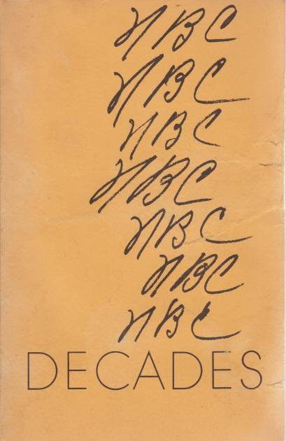 DECADES Selections from the Poetry of Nora B. Cunningham