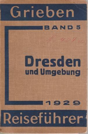 DRESDEN UND UMGEBUNG Mit Angaben Für Automobilisten