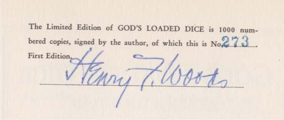 GOD'S LOADED DICE Alaska 1897-1930