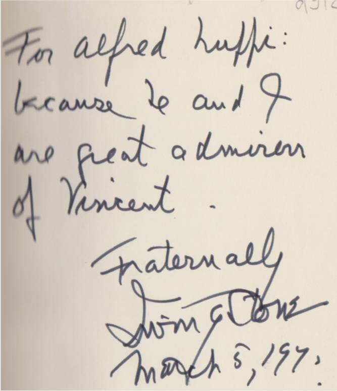 LUST FOR LIFE A Novel of Vincent Van Gogh