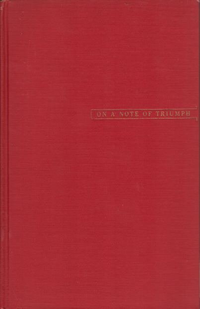 ON A NOTE OF TRIUMPH