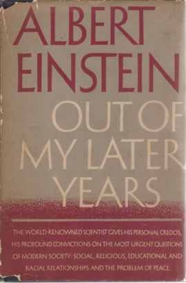 OUT OF MY LATER YEARS