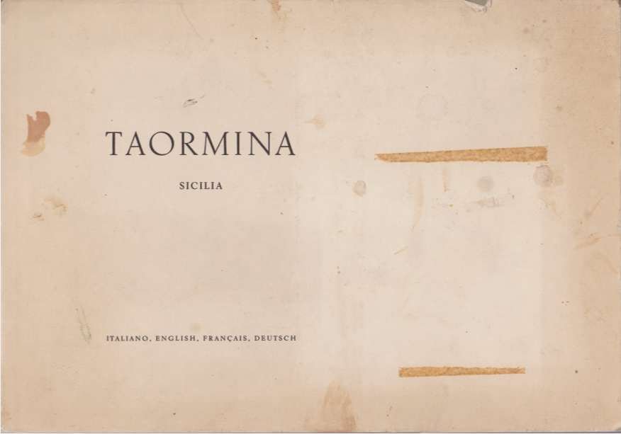 TAORMINA (SIZILIEN) Handcolorierte Federzeichnungen