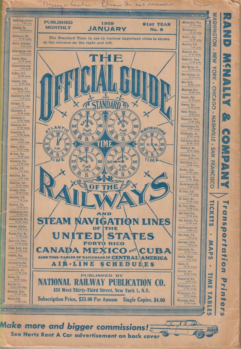 THE OFFICIAL GUIDE OF THE RAILWAYS AND STEAM NAVIGATION LINES …
