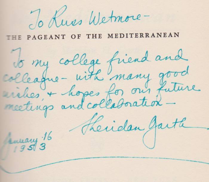 THE PAGEANT OF THE MEDITERRANEAN