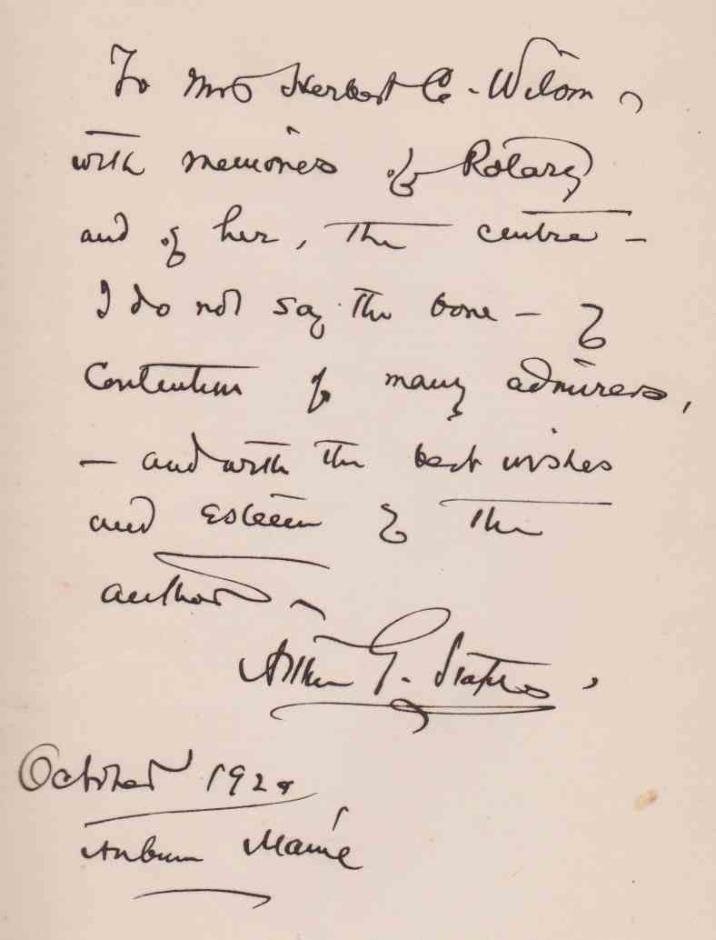 THE PASSING AGE A Collection of Familiar Essays As Published …