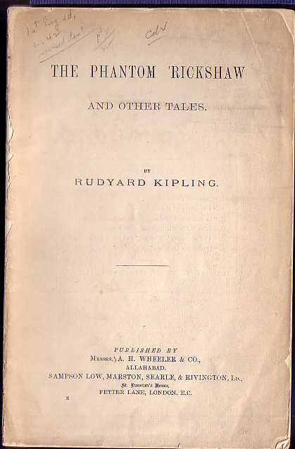 THE PHANTOM 'RICKSHAW AND OTHER TALES