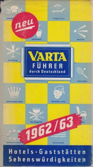 VARTA-FÜHRER DURCH DEUTSCHLAND Westlicher Teil Und Berlin