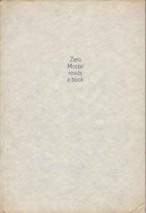 ZERO MOSTEL READS A BOOK