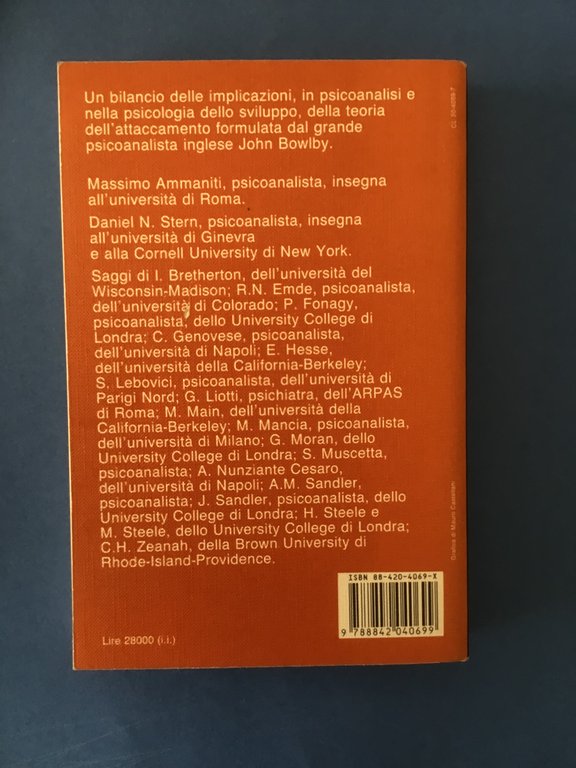 ATTACCAMENTO E PSICOANALISI