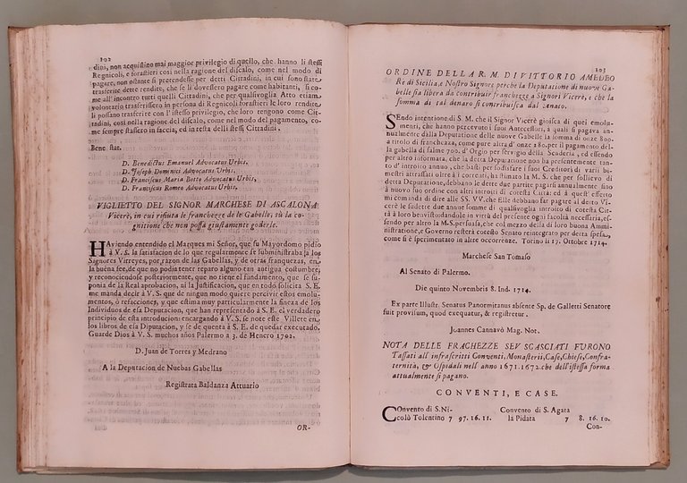 Deputatione di nuove gabelle fondata nel pubblico Conseglio dell'anno 1648. …