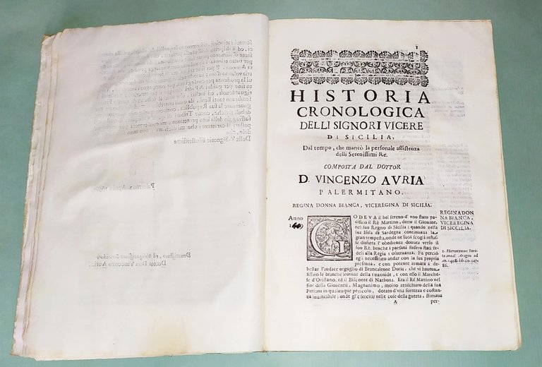 Historia cronologica delli signori Vicerè di Sicilia dal tempo che …