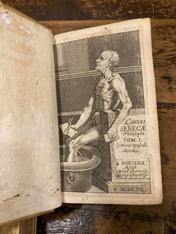 L. Annaei Senecae Philosophi. Tom. I. Continens Opuscula Morali. Tom. …