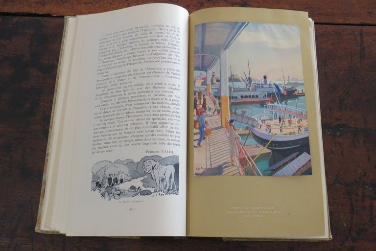 Agenda PLM 1931. Exposition Coloniale de Paris.