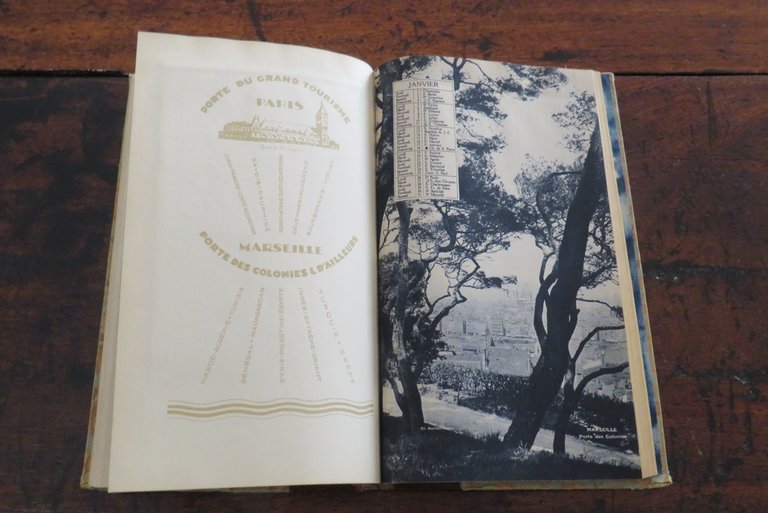 Agenda PLM 1931. Exposition Coloniale de Paris.