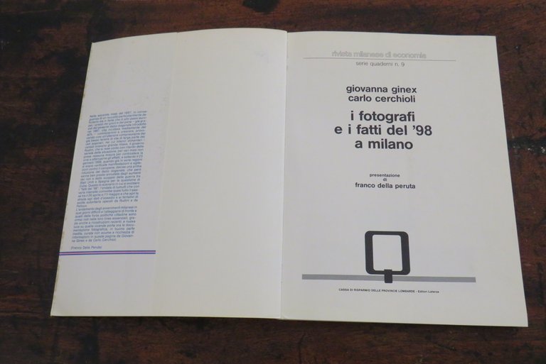 I fotografi e i fatti del ’98 a Milano.
