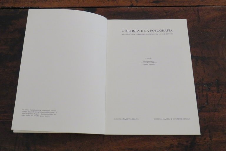 L’artista e la fotografia. Avanguardia e sperimentazione fra le due …
