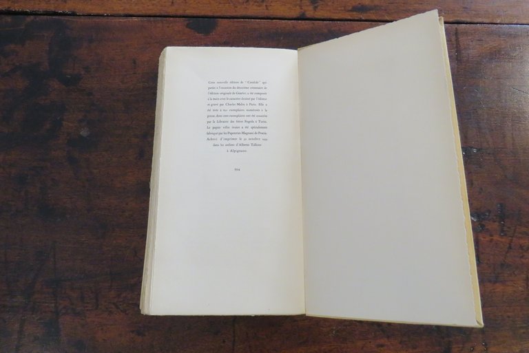 Voltaire, Candide ou L’Optimisme. Texte revu par Robert Brun.