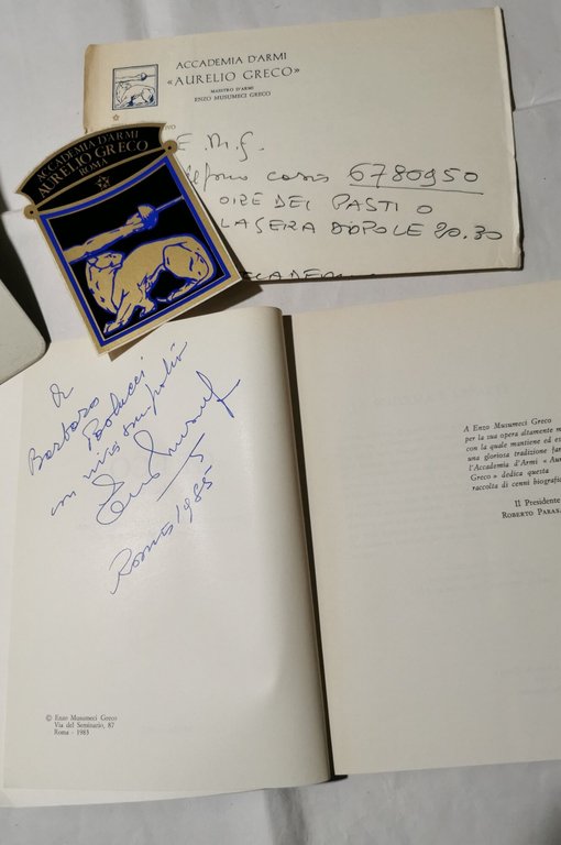 - Greco - Uomini e maestri d'armi