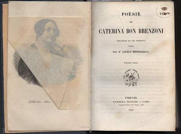 POESIE DI CATERINA BON BRENZONI