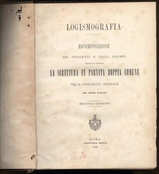 LOGISMOGRAFIA-Ricomposizione dei progetti e degli esempi proposti per introdurre la …
