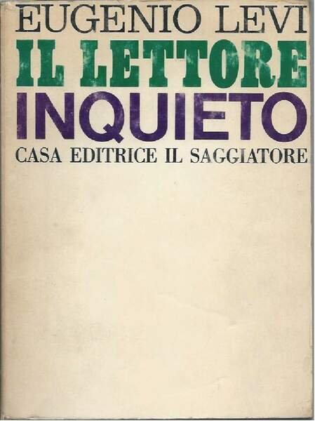 IL LETTORE INQUIETO