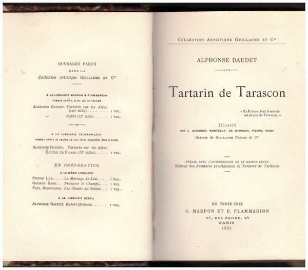 TARTARIN DE TARASCON (1887) | Immagine Gallery 2