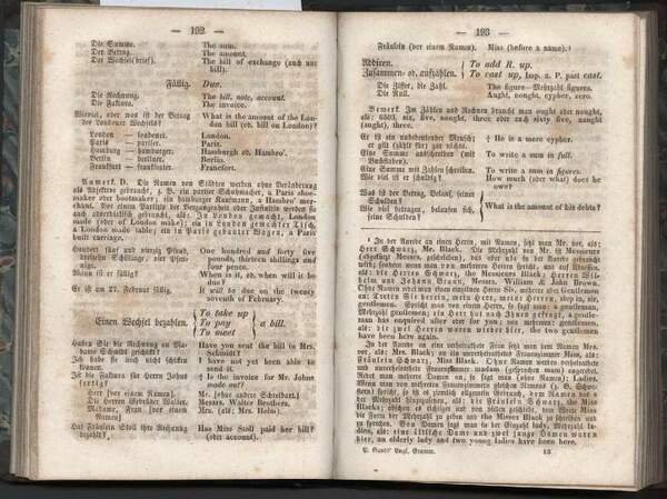 H.G.OLLENDORFF'S NEUE METHODE in sechs Monaten eine Spache lesen, schreiben …