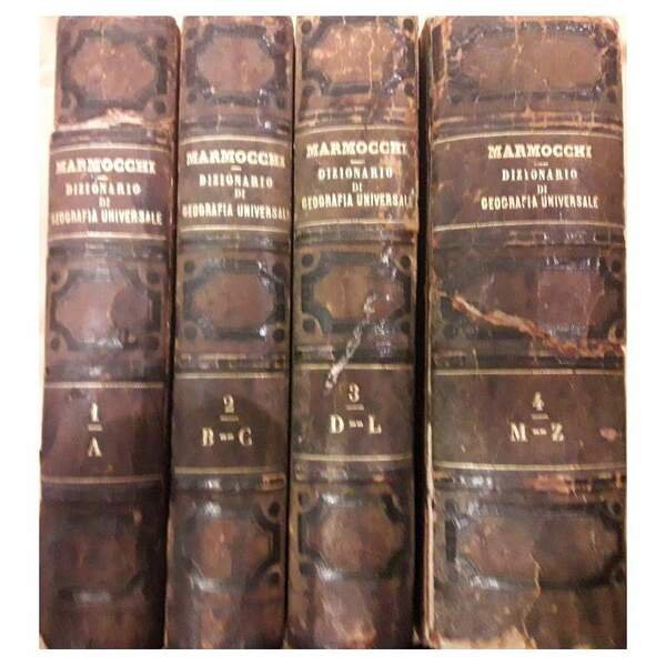 DIZIONARIO DI GEOGRAFIA UNIVERSALE contenente gli articoli più necessari della …